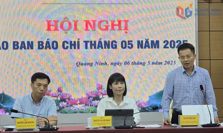 Lãnh đạo Hội Nhà báo tỉnh thông tin về các hoạt động kỷ niệm 100 năm Ngày Báo chí cách mạng Việt Nam.