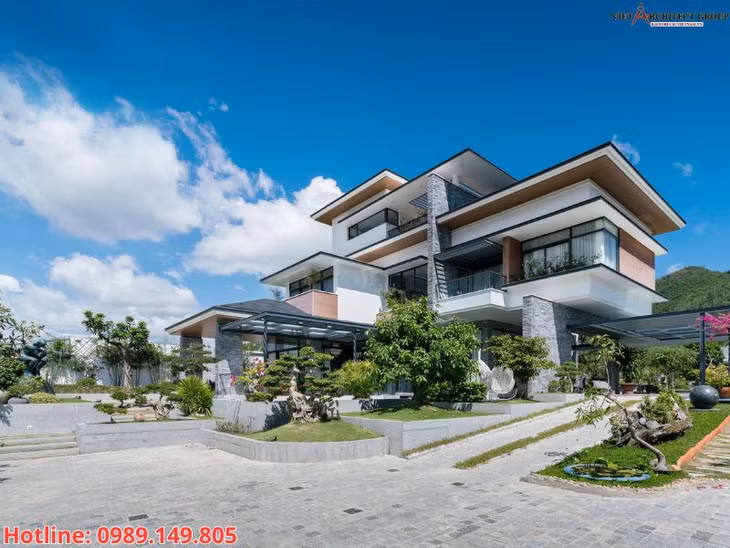 Công trình thiết kế thi công xây biệt thự trọn gói tại Quảng Ninh