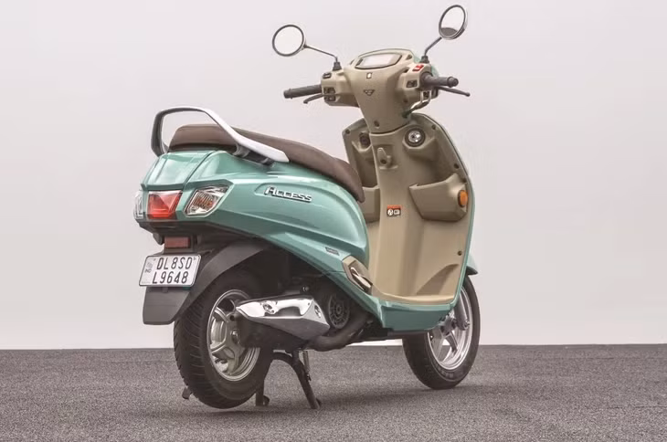 Suzuki bổ sung thêm màu sắc mới "Pearl Mat Aqua Silver" cho Access Ride Connect TFT Edition - Ảnh: Suzuki