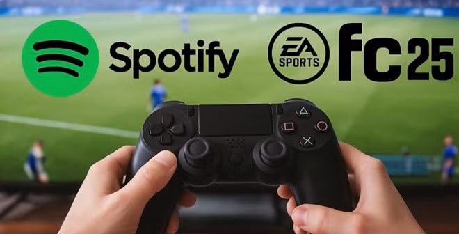 Spotify bắt tay EA Sports, thí điểm tích hợp âm nhạc khi chơi game. Ảnh: Quang Minh