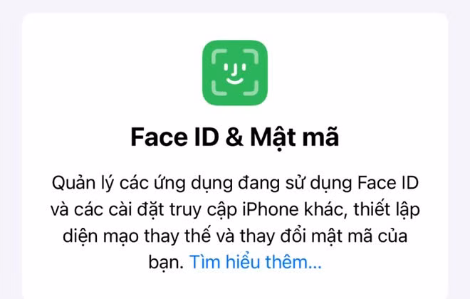 iPhone 18 Pro có thể sẽ được trang bị Face ID ẩn dưới màn hình. Ảnh: Quang Minh