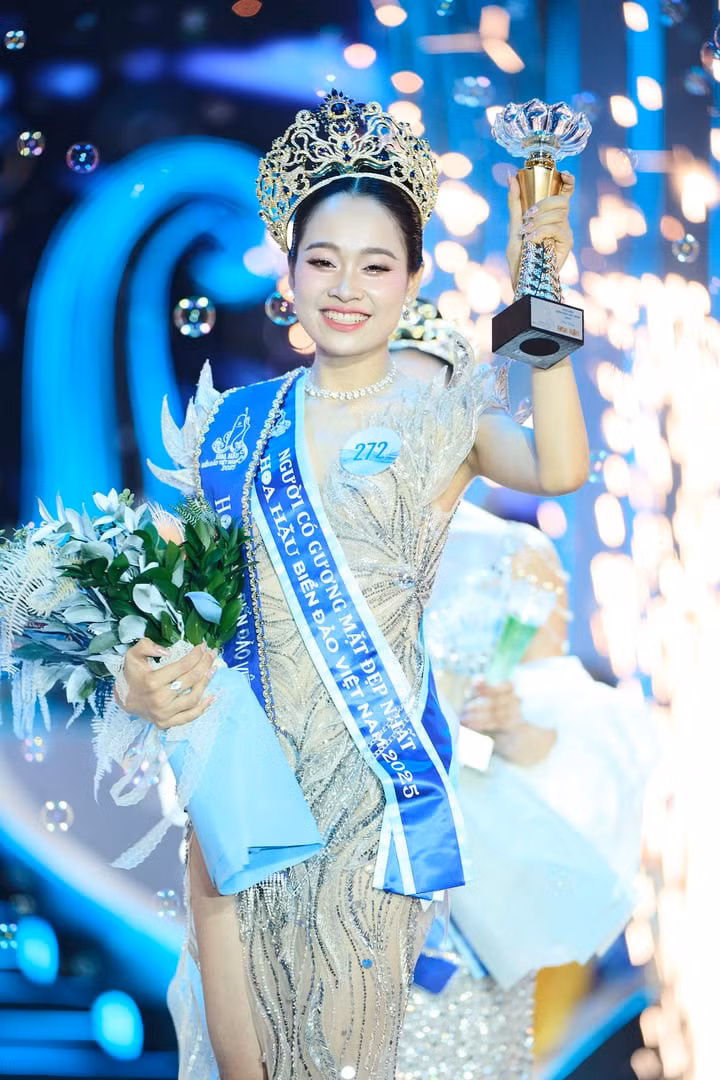 Nguyễn Thị Mỹ Linh đăng quang Hoa hậu Biển đảo Việt Nam 2025.