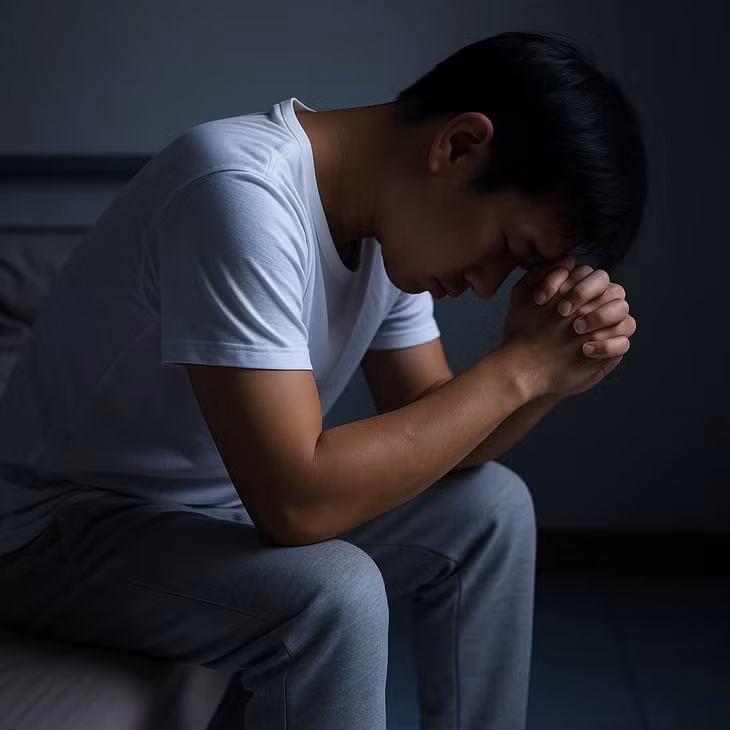 Hội chứng "trái tim tan vỡ" phổ biến hơn ở phụ nữ, song nam giới có tỉ lệ chết cao hơn - Ảnh do AI tạo