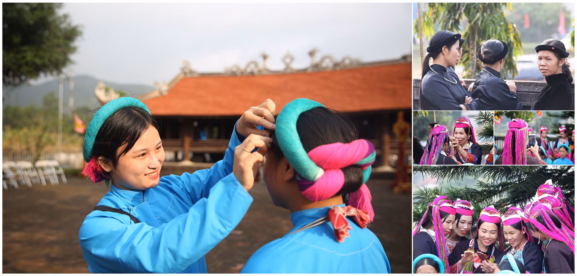 Lễ hội đình Lục Nà là cơ hội cho người dân các dân tộc của Bình Liêu tới giao lưu và vui chơi những ngày đầu xuân.