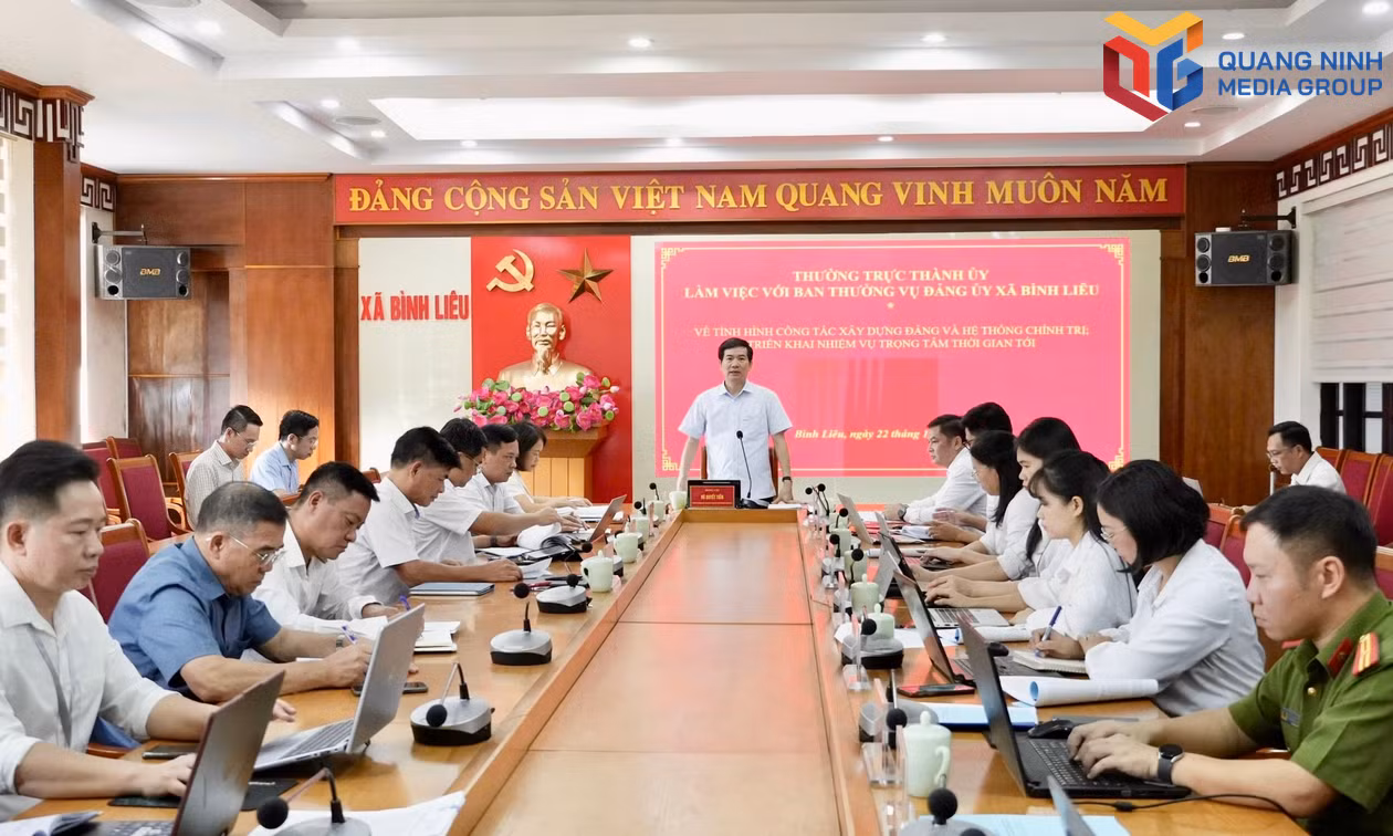 Xã Bình Liêu tập trung nâng cao chất lượng vận hành, năng lực tổ chức thực hiện nhiệm vụ