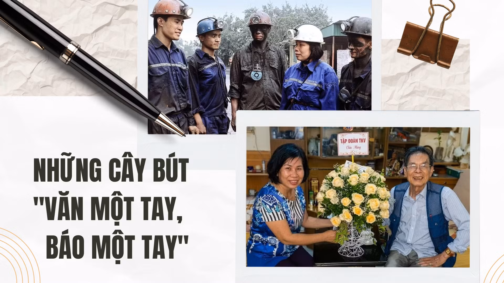 Những cây bút "văn một tay, báo một tay"