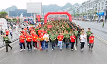 Ngày chạy Olympic “Vì sức khỏe toàn dân - Vì an ninh Tổ quốc”, tháng 3-2026