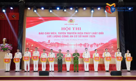 Hội thi báo cáo viên, tuyên truyền viên giỏi trong lực lượng Công an cơ sở năm 2026