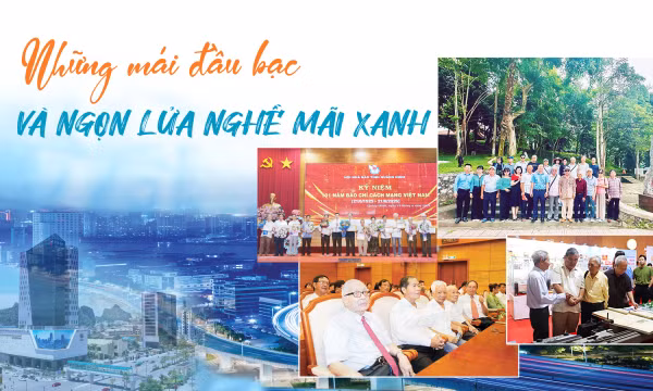 Những mái đầu bạc và ngọn lửa nghề mãi xanh