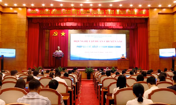 Siết kỷ cương trong xử lý vi phạm hành chính
