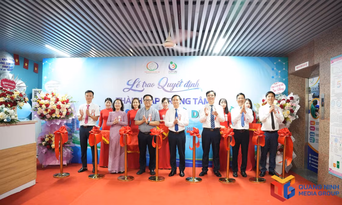 Thành lập Trung tâm Hỗ trợ Sinh sản và Di truyền, Bệnh viện Sản Nhi Quảng Ninh 