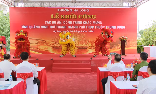 Phường Hạ Long khởi công 3 công trình gần 80 tỷ đồng 