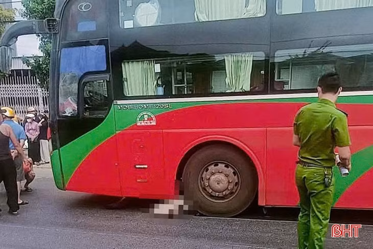 Hiện trường vụ tai nạn.