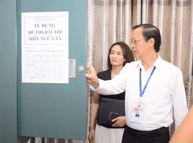 Quy trình chấm bài thi tốt nghiệp THPT thế nào? - Ảnh 1.