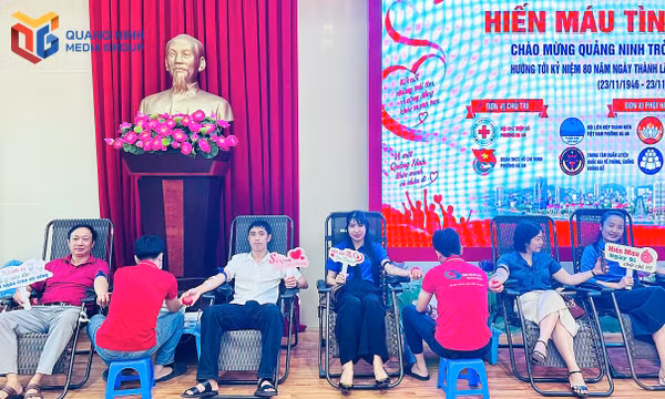Hà An tiếp nhận 168 đơn vị máu trong Ngày hội hiến máu nhân đạo năm 2026