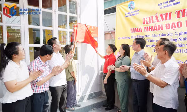Khánh thành Nhà nhân đạo năm 2026 tại phường Cửa Ông