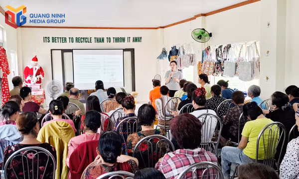 HTX môi trường chung tay giảm áp lực rác thải