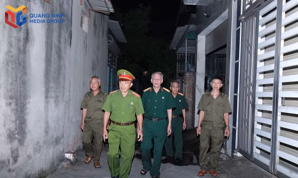 Hội CCB phường Đông Triều góp sức bảo vệ quê hương