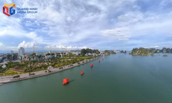 Diện mạo Quảng Ninh ngày một đổi thay. Ảnh: Bùi Hoàng