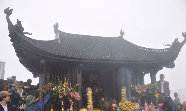 Chùa Đồng- điểm đến linh thiêng ở Yên Tử. Ảnh: Trần Minh