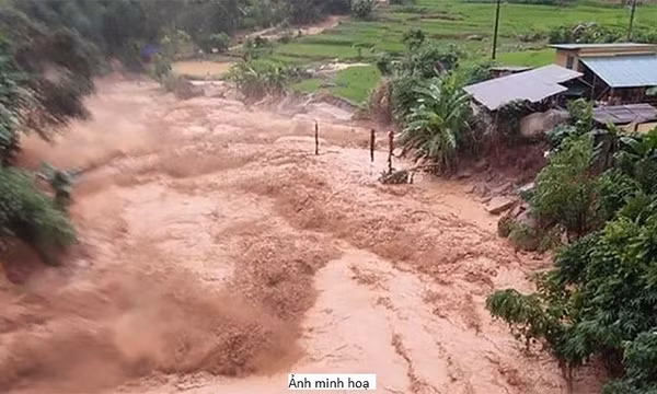 Cảnh báo lũ quét, sạt lở đất, sụt lún đất do mưa lũ