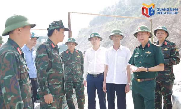Bộ Tham mưu Quân khu 3 kiểm tra công tác chuẩn bị diễn tập KVPT thành phố Quảng Ninh