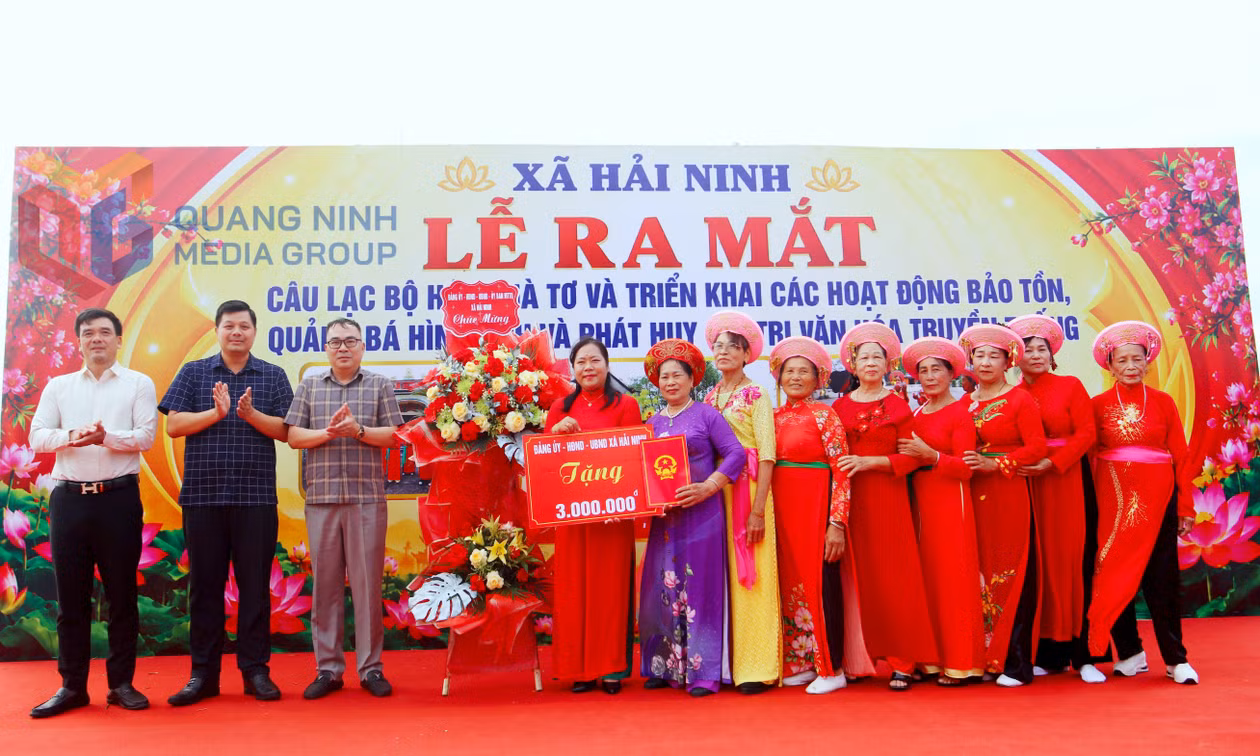 Xã Hải Ninh ra mắt CLB Hát nhà tơ