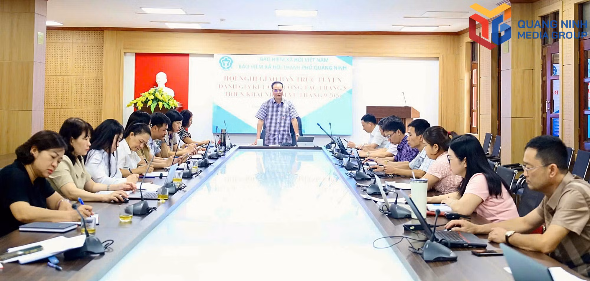 Lãnh đạo BHXH thành phố quyết liệt chỉ đạo các phòng nghiệp vụ, BHXH cơ sở triển khai đồng bộ các giải pháp, phấn đấu hoàn thành các chỉ tiêu, nhiệm vụ về BHXH, BHYT, BHTN trong những tháng cuối năm 2026.