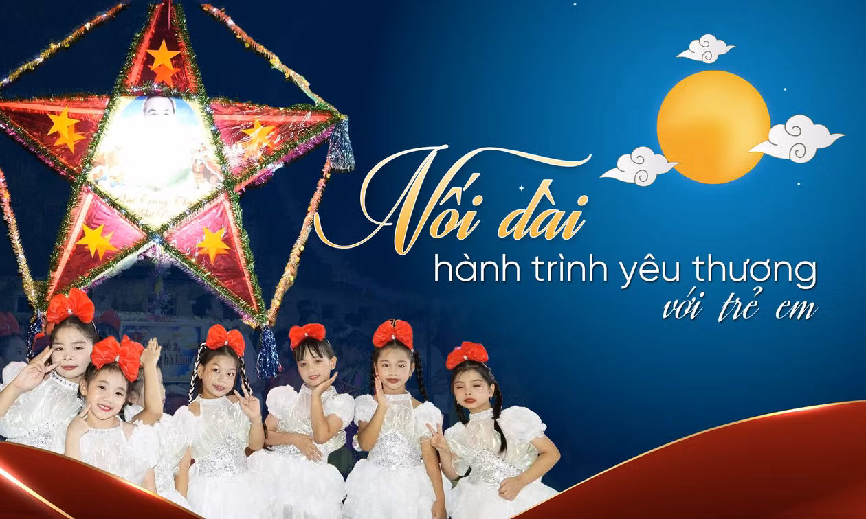Nối dài hành trình yêu thương với trẻ em