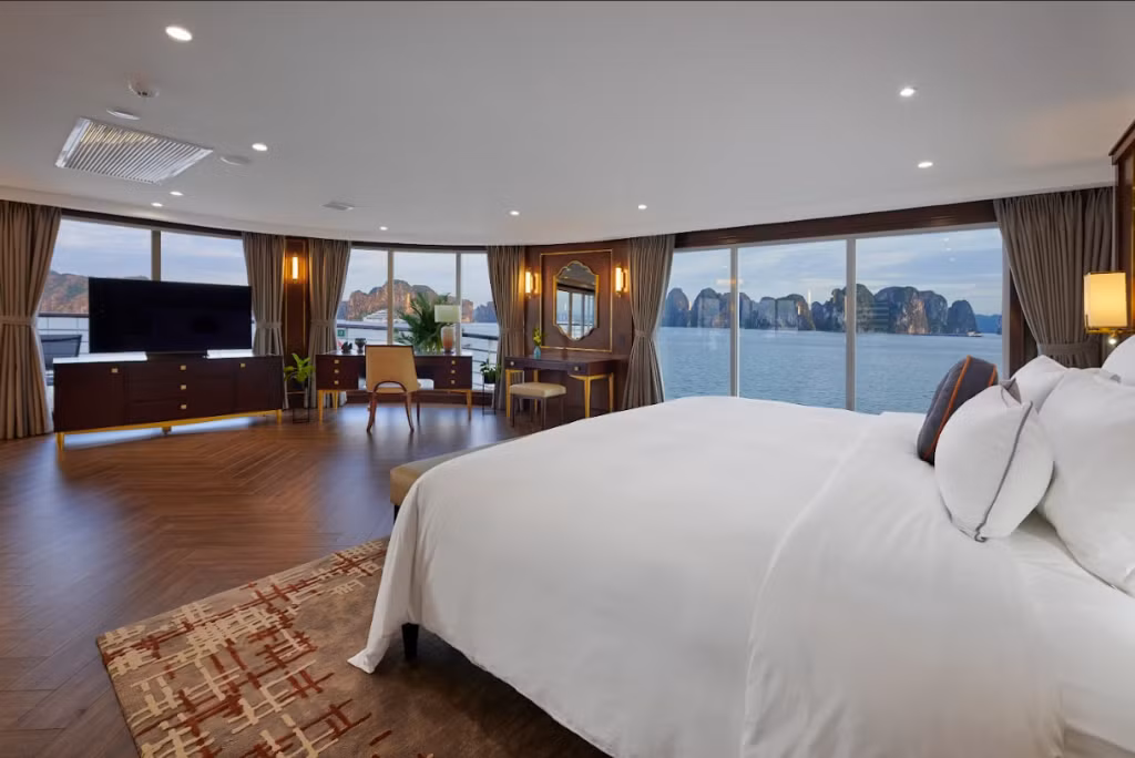 Gallery Suite - phòng “Tổng thống” trên du thuyền