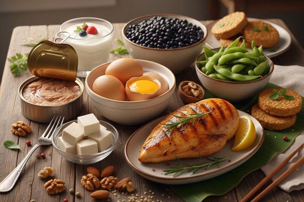 Ăn đủ protein mỗi ngày là một mục tiêu dinh dưỡng cực kỳ quan trọng vì protein thực hiện nhiều chức năng thiết yếu.