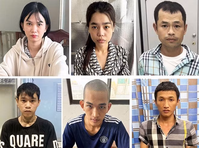 Nhóm đối tượng ở Long Xuyên đột nhập nhà dân trộm cắp tiền, vàng bị khởi tố. Ảnh: Nghiêm Túc