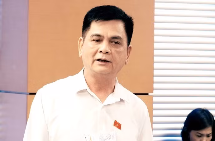 Đại biểu Nguyễn Lâm Thành - Ảnh: NGỌC AN