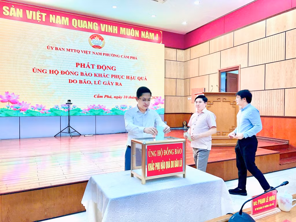Phường Cẩm Phả hưởng ứng chương trình. 