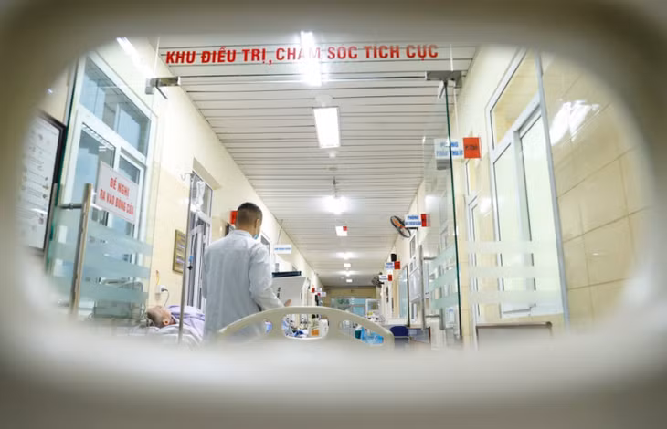 Khu điều trị, chăm sóc tích cực bệnh nhân tại một bệnh viện ở Hà Nội - Ảnh minh họa: TTX