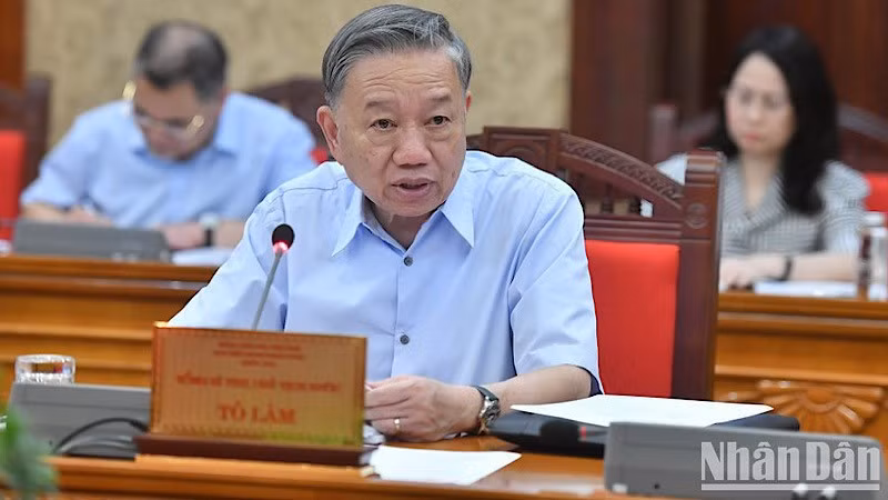 Tổng Bí thư Tô Lâm. (Ảnh: ĐĂNG KHOA)