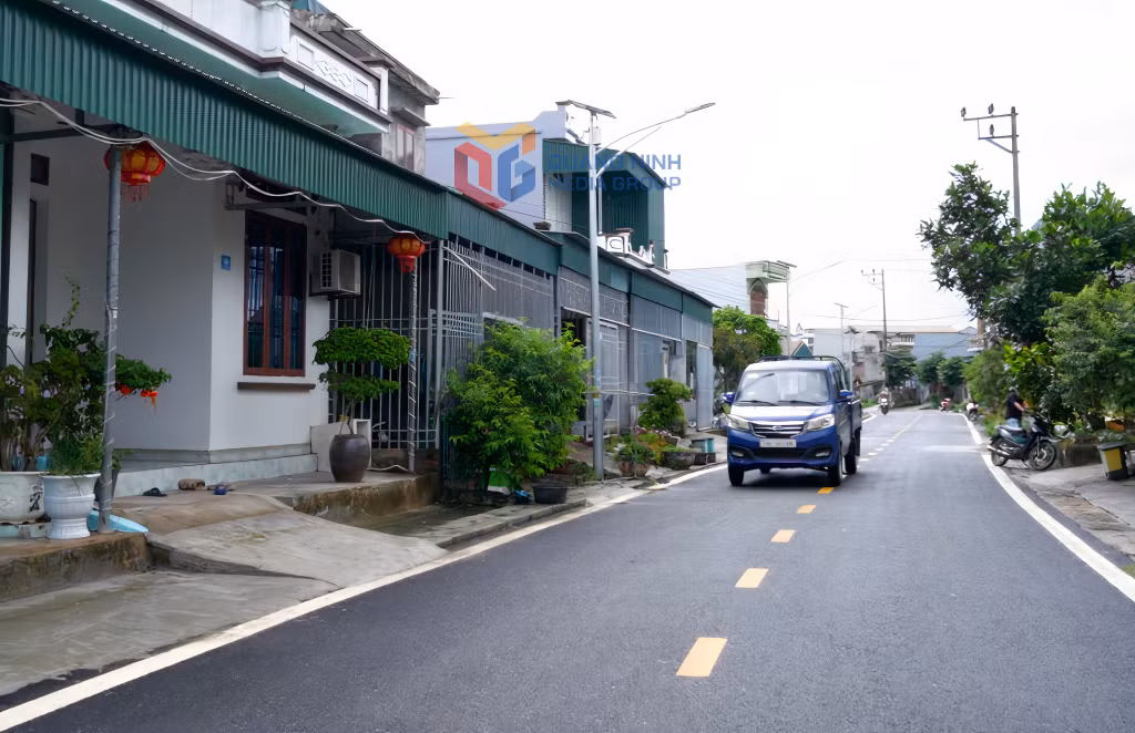 Tuyến đường liên thôn Đầm Buôn - Xóm Giáo (xã Đầm Hà) được hoàn thành vào cuối năm 2024.