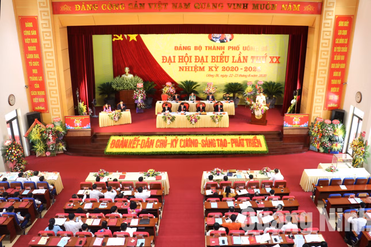 Quang cảnh Đại hội (6-2020). Ảnh: Thu Chung