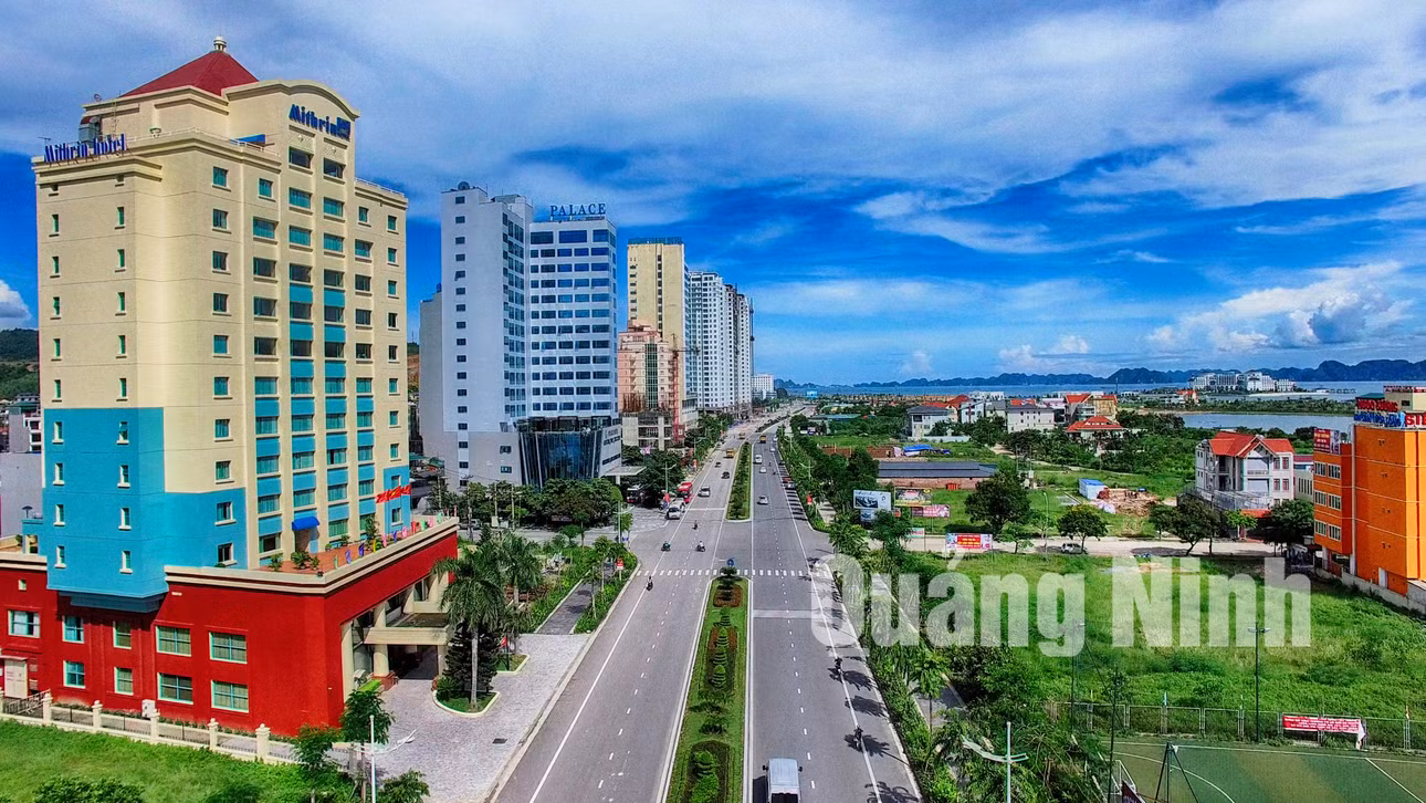 Khu đô thị mới Hùng Thắng. Ảnh: Hùng Sơn
