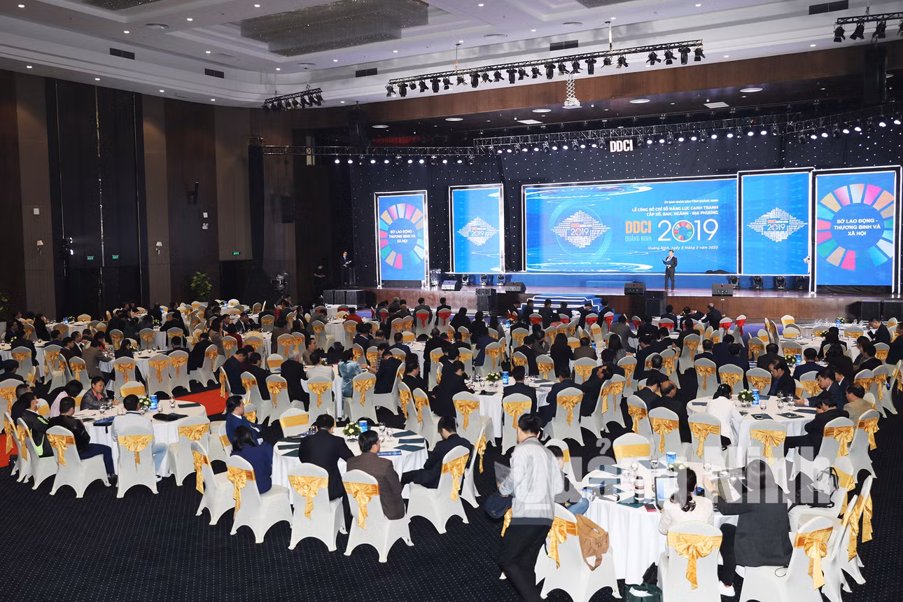 Quang cảnh lễ công bố DDCI 2019 (2-2020). Ảnh: Đỗ Phương