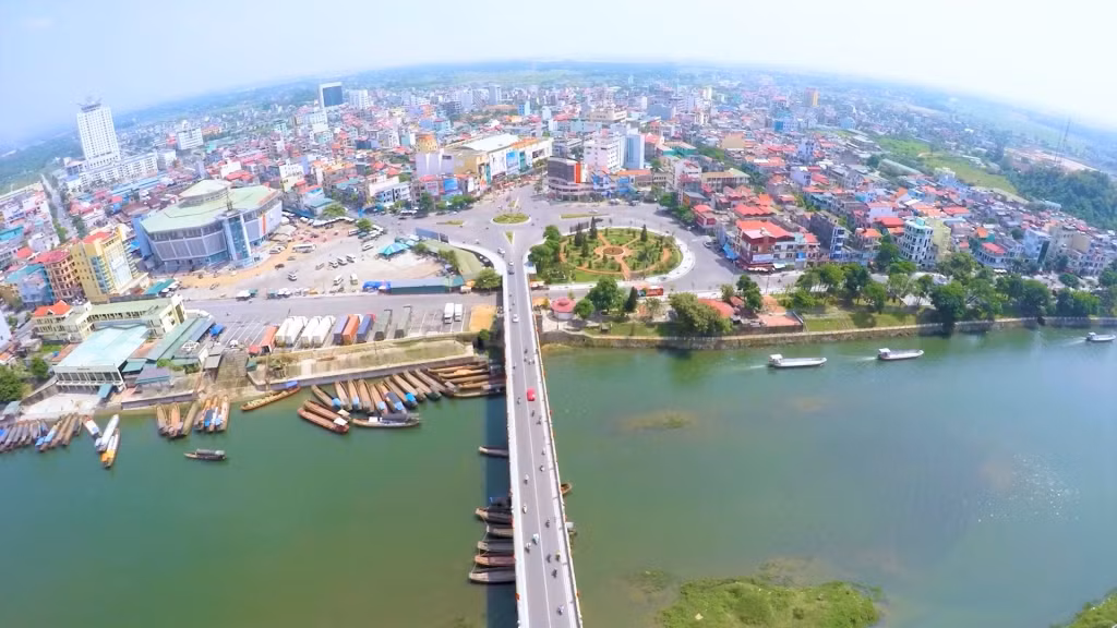 Một góc đô thị Móng Cái hôm nay