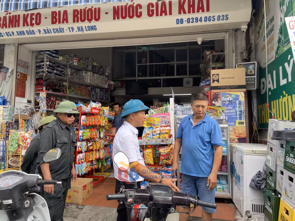 Phường Bãi Cháy (TP Hạ Long) ra quân đảm bảo trật tự đô thị.