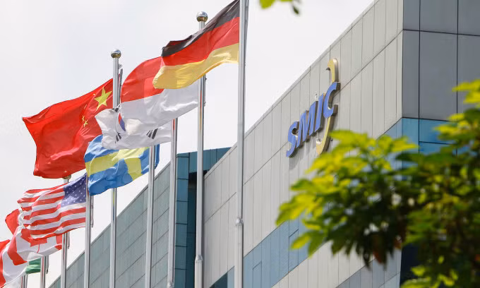 Bên ngoài trụ sở SMIC. Ảnh: SMIC
