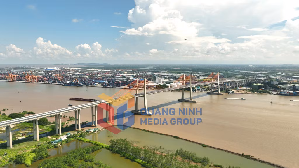 Cầu Bạch Đằng (8-2022). Ảnh: Đỗ Phương
