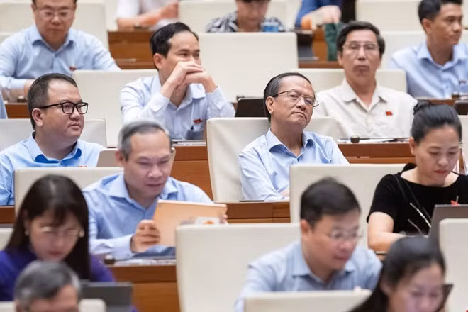 Các ý kiến đóng góp của các đại biểu Quốc hội cho thấy sự quan tâm sâu sắc đến sự phát triển của khu vực kinh tế tư nhân. (Ảnh: QH/Vietnam+)