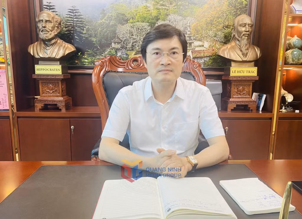Ông Nguyễn Trọng Diện, Giám đốc Sở Y tế Quảng Ninh.