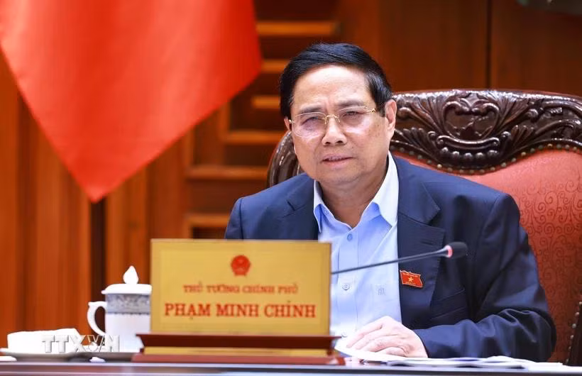 Thủ tướng Phạm Minh Chính. (Ảnh: Dương Giang/TTXVN)