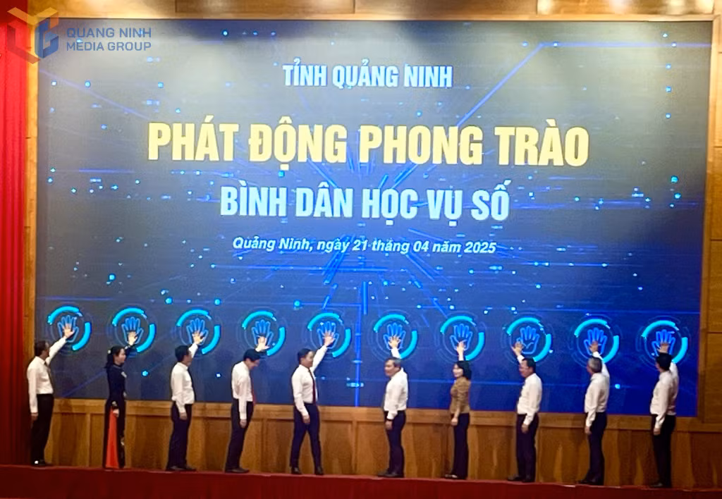 Tỉnh Quảng Ninh tổ chức Lễ phát động phong trào “Bình dân học vụ số” vào ngày 21/4/2025