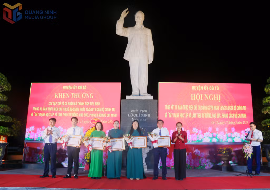 Các tập thể tiêu biểu, điển hình trong 10 năm thực hiện Chỉ thị số 05-CTTW, ngày 15/5/2016 của Bộ Chính trị về “Đẩy mạnh học tập và làm theo tư tưởng, đạo đức, phong cách Hồ Chí Minh”.