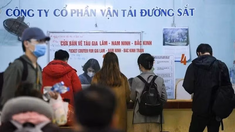 Sau 5 năm tạm dừng hoạt động, đoàn tàu khách liên vận quốc tế Việt-Trung sẽ chính thức hoạt động trở lại từ ngày 25/5/2025.